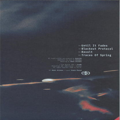 Downside - (PRESALE 10/9/26) Traces Of Spring (VINYL 12" Fuse Imprint) | NEW - TECHNO *NEW*