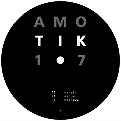 Amotik - (PRESALE 11/20/26) Amotik 017 (VINYL 12" Amotik) | NEW - TECHNO *NEW*