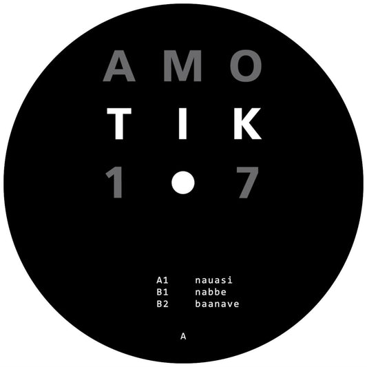 Amotik - (PRESALE 11/20/26) Amotik 017 (VINYL 12" Amotik) | NEW - TECHNO *NEW*