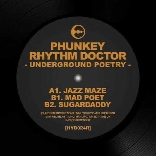 (PRESALE 5/18/26) Underground Poetry (reissue) (VINYL) | Mint (M) Mint (M) - TECHNO *NEW*