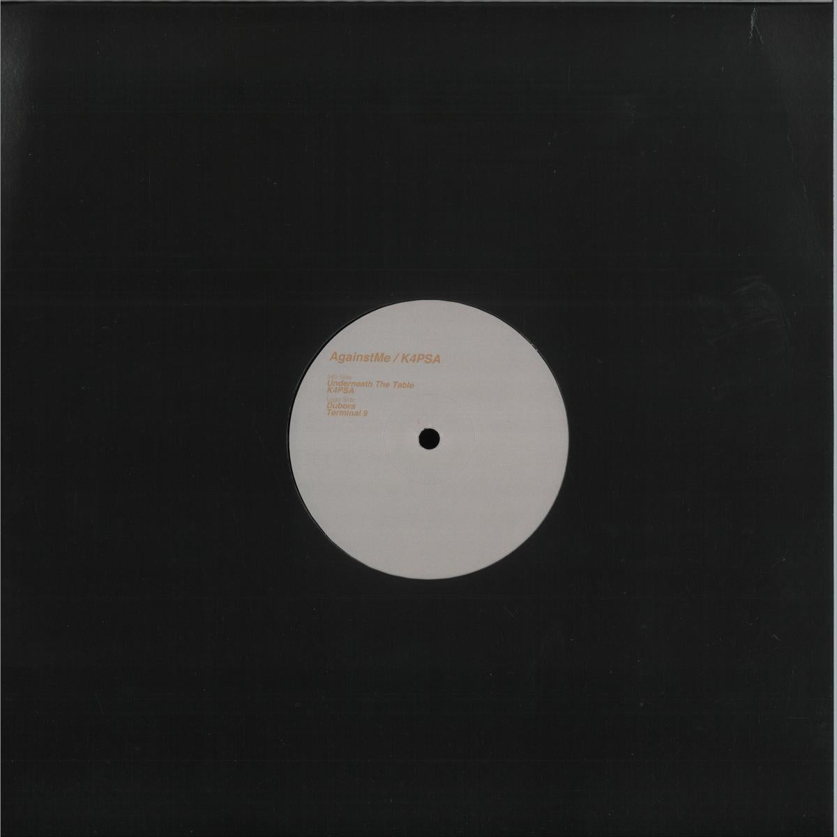 AgainstMe - (PRESALE 10/8/26) K4PSA (VINYL 12" Key Vinyl) | NEW - TECHNO *NEW*