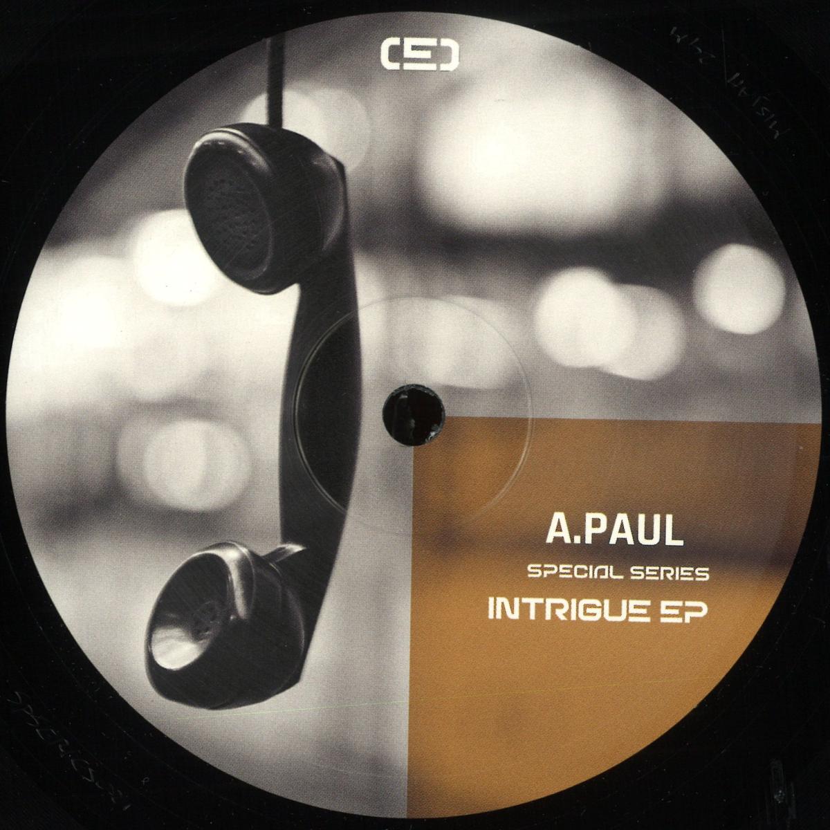 A.Paul - (PRESALE 10/9/26) Intrigue (VINYL 12" Special Series) | NEW - TECHNO *NEW*
