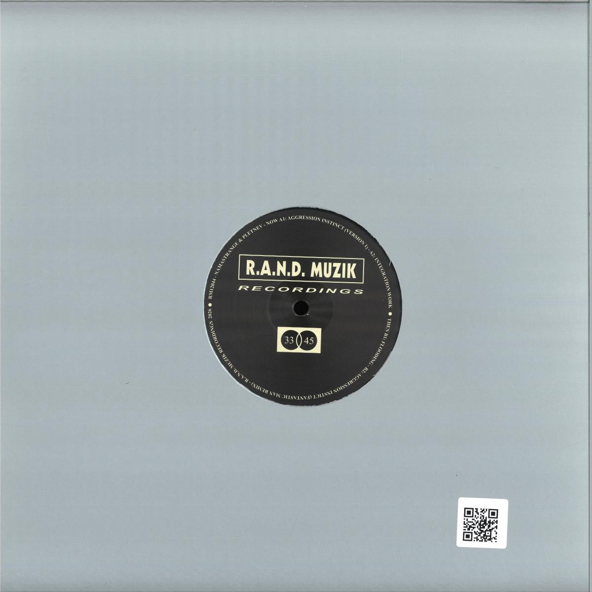 Namastrange & Pletnev - RM12044 (VINYL 12" R.A.N.D. Muzik RM12044 2026) | NEW - TECHNO *NEW*