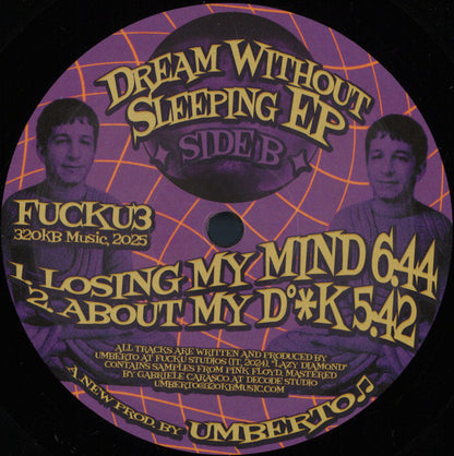 Dream Without Sleeping EP (VINYL) | Mint (M) Generic - TECHNO *NEW*