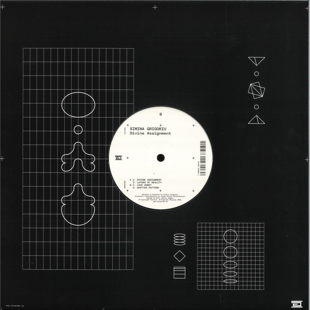 Simina Grigoriu - Divine Assignment (VINYL 12" Drumcode) | NEW Mint (M) Mint (M) - TECHNO *NEW*