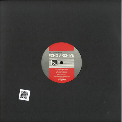 Max Gardner - Echo Archive (VINYL 12" Sonic Groove SG26105 2026) | NEW - TECHNO *NEW*