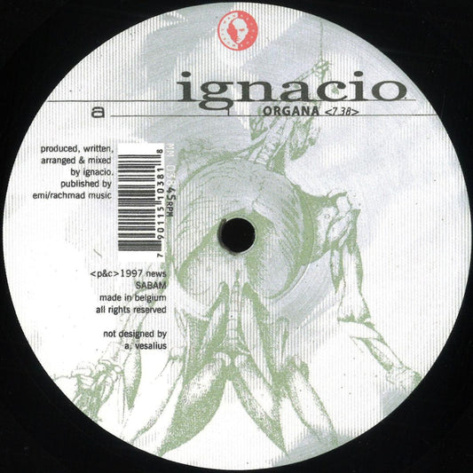 Ignacio - Organa / Organon (VINYL 12" Music Man) | NEW - TECHNO *NEW*