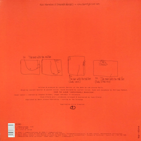 The Man With The Red Face (VINYL) | Mint (M) Mint (M) - TECHNO *NEW*