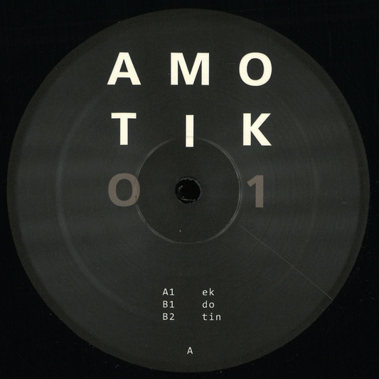 Amotik - Amotik 001 (VINYL) | Mint (M) Mint (M) - TECHNO *NEW*
