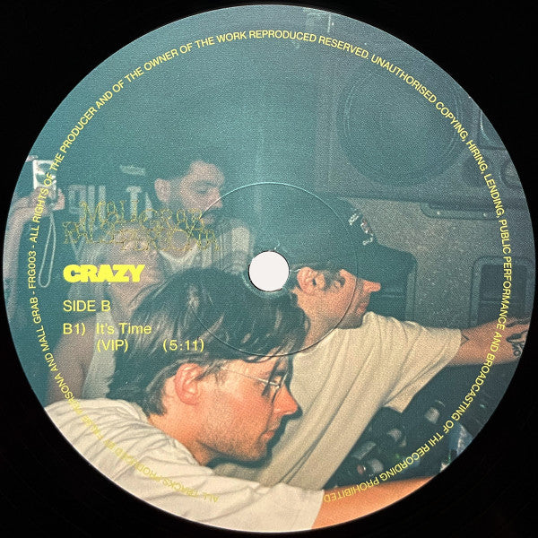 Crazy (VINYL 12") | Mint (M) Mint (M) - TECHNO *NEW*