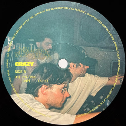 Crazy (VINYL 12") | Mint (M) Mint (M) - TECHNO *NEW*