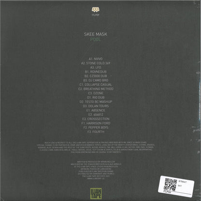 Skee Mask - Pool (VINYL 3xLP Ilian Tape) | NEW - TECHNO *NEW*