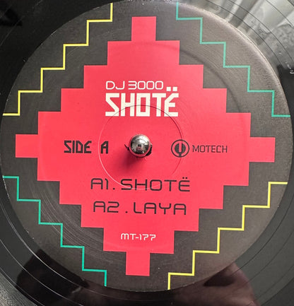 Shotë (12" VINYL) | Mint (M) Mint (M) - TECHNO *NEW*