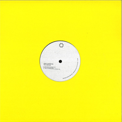 KiNK & Raredub - (PRESALE 6/19/26) You And Me (incl. Special Request VIP)(VINYL) | Mint (M) Mint (M) - TECHNO *NEW*