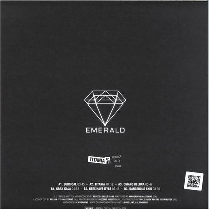 Rebecca Delle Piane - Titania (VINYL 12" Emerald) | NEW - TECHNO *NEW*