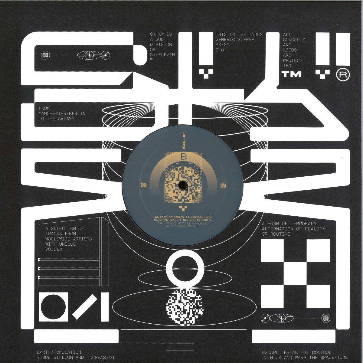 Vinicius Honorio - (PRESALE 9/23/26) Stark Reality (VINYL 12" SK_Eleven) | NEW - TECHNO *NEW*