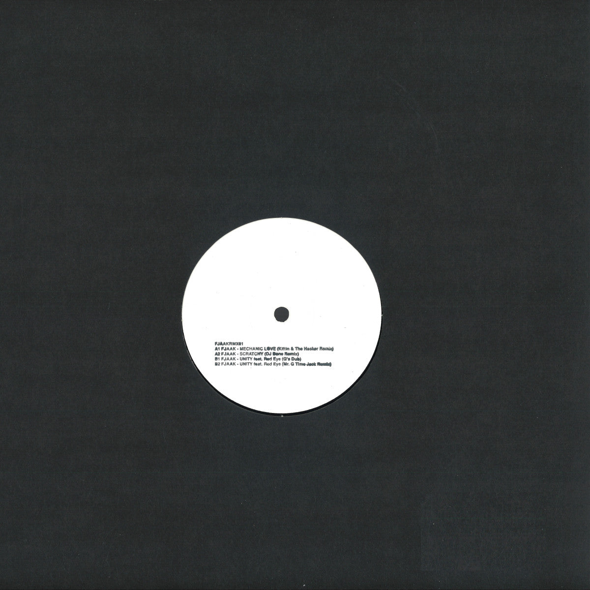 FJAAK - REMIX01 (VINYL 12" Fjaak) | NEW - TECHNO *NEW*