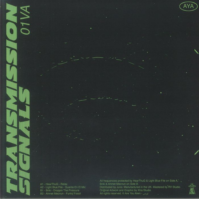 Various - (PRESALE) Transmission Signals (VINYL) | Mint (M) Mint (M) - TECH HOUSE *NEW*