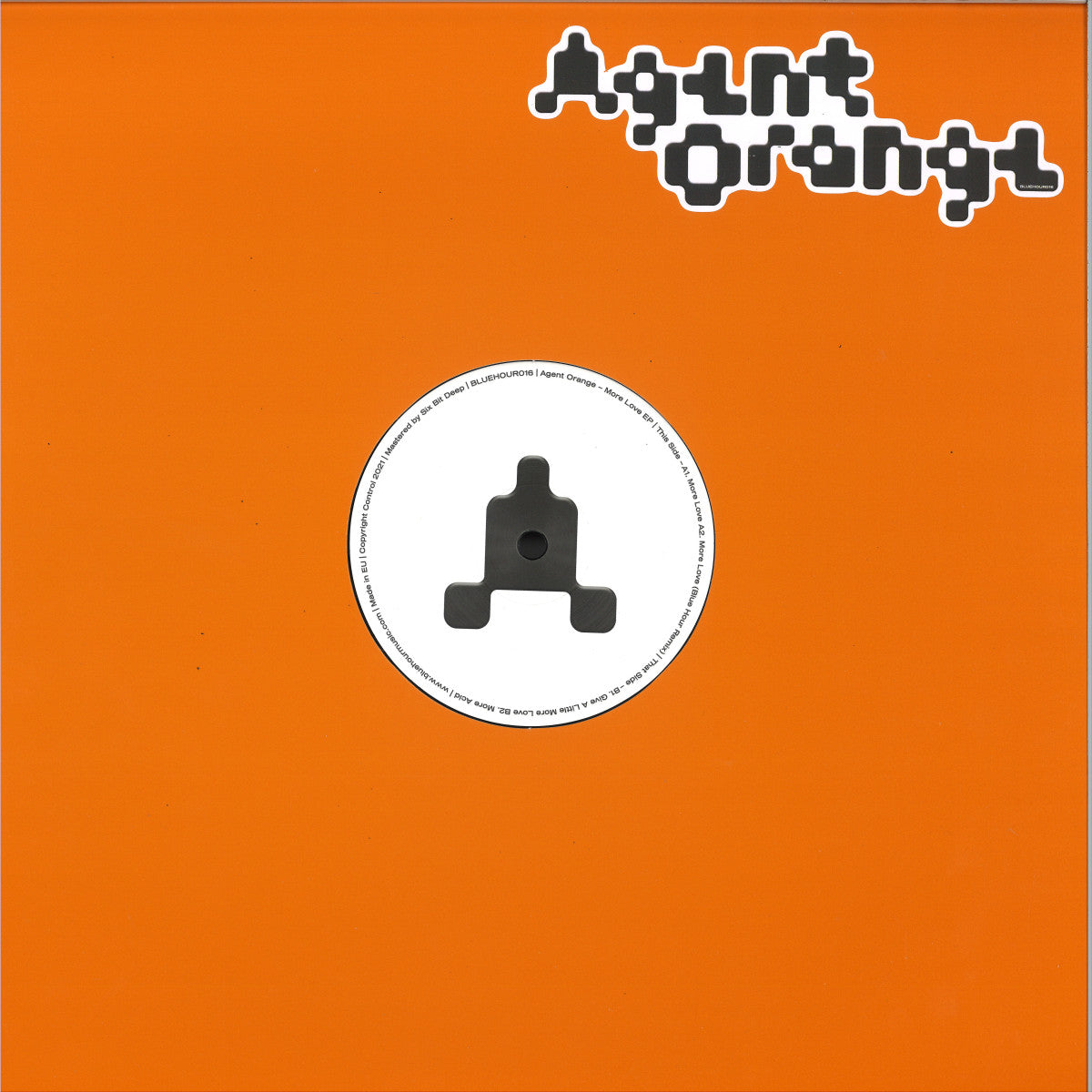 Agent Orange - More Love (VINYL 12" Blue Hour) | NEW - TECHNO *NEW*