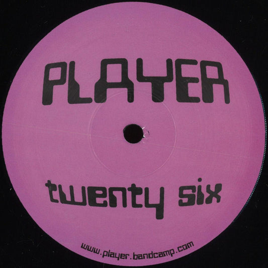Player - Player Twenty Six (VINYL 12" PLAYER) | NEW - TECHNO *NEW*