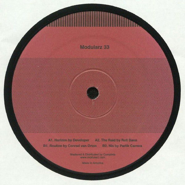 Modularz 033 (VINYL) | Mint (M) Generic - TECHNO *NEW*