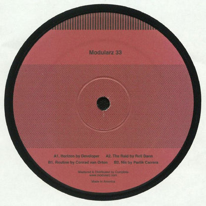 Modularz 033 (VINYL) | Mint (M) Generic - TECHNO *NEW*