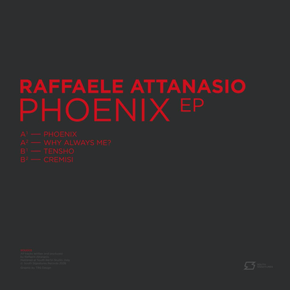 Raffaele Attanasio - (PRESALE 8/7/26) Phoenix EP (VINYL) | Mint (M) Mint (M) - TECHNO *NEW*