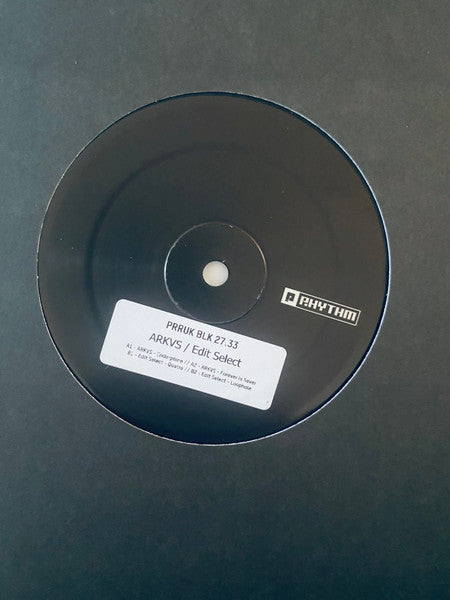 ARKVS - PRRUK BLK 27.33 (VINYL) | Mint (M) Mint (M) - TECHNO *NEW*