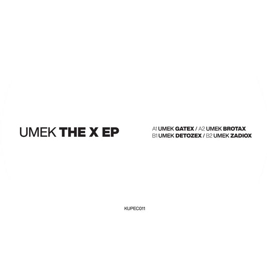 Umek - (PRESALE 10/30/26) The X (VINYL 12" Consumer Recreation) | NEW - TECHNO *NEW*