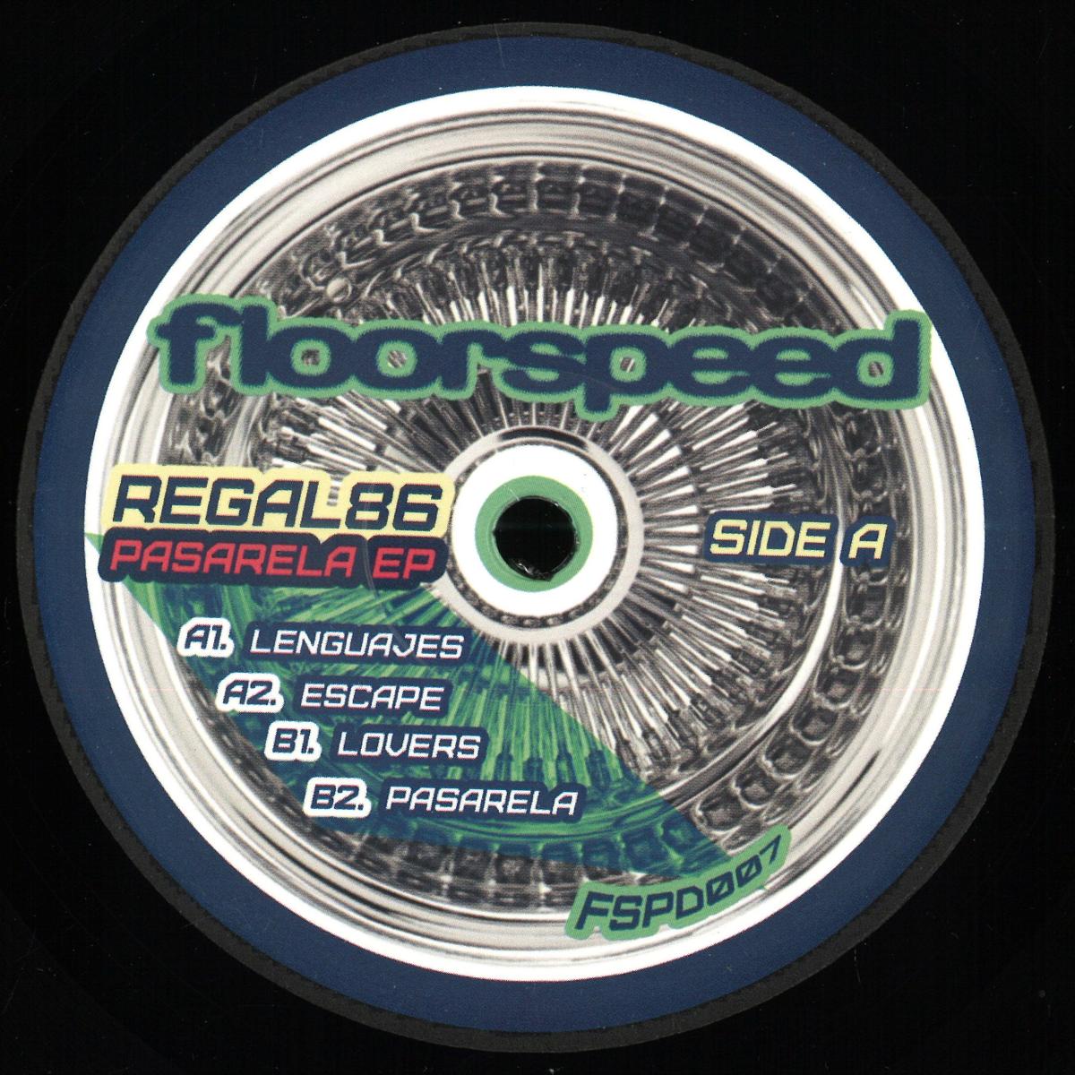 Regal86 - Pasarela (VINYL 12" Floorspeed) | NEW - TECHNO *NEW*