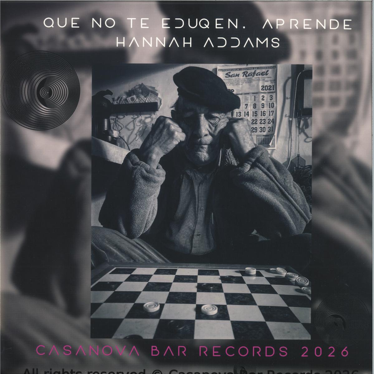 Hannah Addams - Que no te eduquen, aprende! (VINYL 12" Casanova Bar) | NEW - TECHNO *NEW*