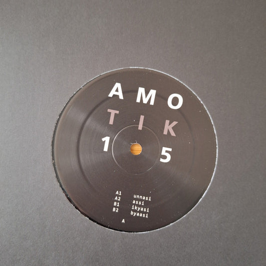 Amotik 015 (VINYL) | Mint (M) Mint (M) - TECHNO *NEW*