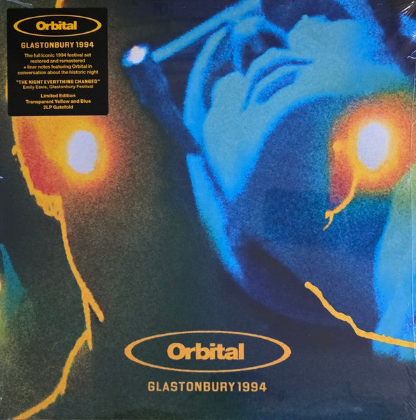 Orbital - Glastonbury 1994 (COLOR VINYL 2xLP) | NEW - TECHNO *SEALED/COLOR*
