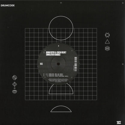 Adam Beyer & Green Velvet - Simulator Remixes (GREEN SPLATTER VINYL 12" Drumcode) | NEW Mint (M) Mint (M) - TECHNO *SEALED/COLOR*