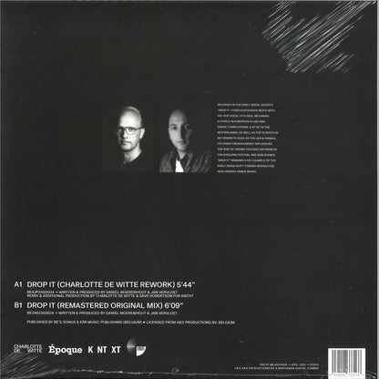 Scoop - Drop It (Charlotte De Witte Rework) (BLUE VINYL 12" Vinyl Classics) | NEW Mint (M) Mint (M) - TECHNO *SEALED/COLOR*