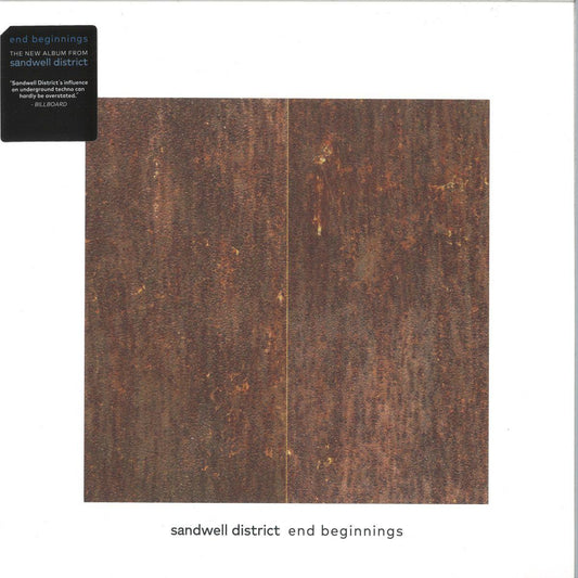 Sandwell District - End Beginnings (GOLD VINYL 2xLP Point Of Departure) | NEW - TECHNO *SEALED/COLOR*