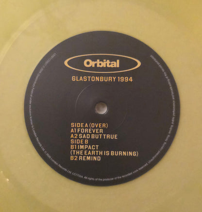 Orbital - Glastonbury 1994 (COLOR VINYL 2xLP) | NEW - TECHNO *SEALED/COLOR*