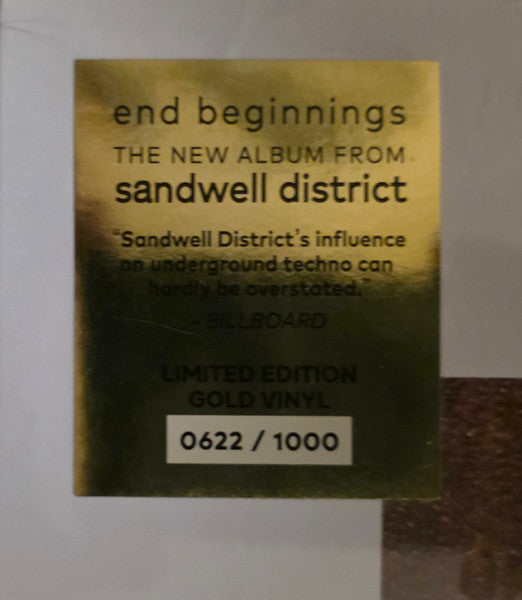 End Beginnings (GOLD 2xVINYL) | - TECHNO *SEALED/COLOR*