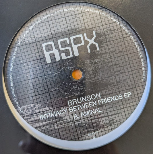 Intimacy Between Friends EP | Mint (M) - TECHNO *SEALED*