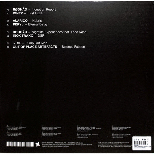 Fabric Presents Rødhåd | Mint (M) Mint (M)