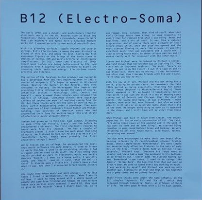 B12 - Electro-Soma | Mint (M) Mint (M) - TECHNO *SEALED*