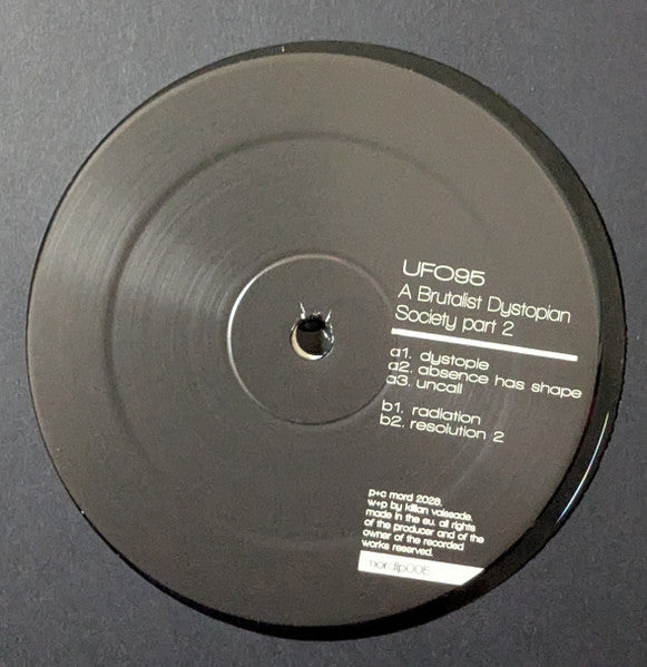 A Brutalist Dystopian Society - Part 2 (2xVINYL) | - TECHNO *SEALED*