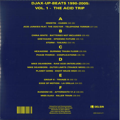 Various - Djax-Up-Beats 1990-2005: Volume 1 - The Acid Trip (VINYL 3xLP Delsin) | NEW Mint (M) Mint (M) - TECHNO *SEALED*