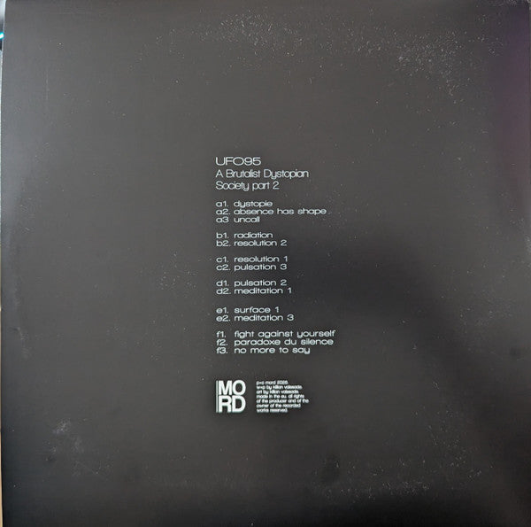 A Brutalist Dystopian Society - Part 2 (2xVINYL) | - TECHNO *SEALED*
