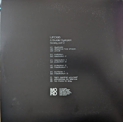 A Brutalist Dystopian Society - Part 2 (2xVINYL) | - TECHNO *SEALED*
