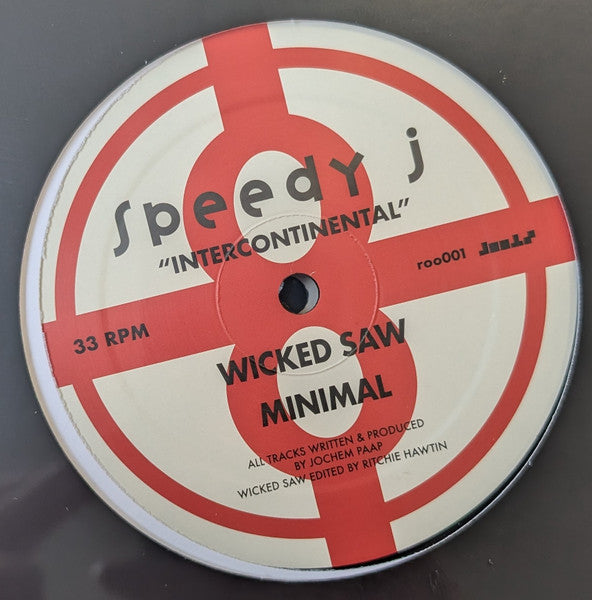Speedy J - Intercontinental | Mint (M) Generic - TECHNO *SEALED*