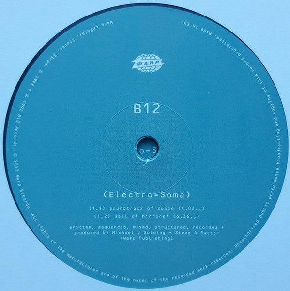 B12 - Electro-Soma | Mint (M) Mint (M) - TECHNO *SEALED*