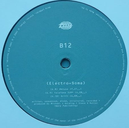 B12 - Electro-Soma | Mint (M) Mint (M) - TECHNO *SEALED*