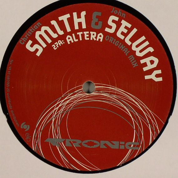 Christian Smith & John Selway - Altera | Excellent+ (EX+) Generic - TECHNO / USED *EXCELLENT+*