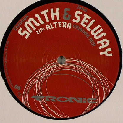 Christian Smith & John Selway - Altera | Excellent+ (EX+) Generic - TECHNO / USED *EXCELLENT+*